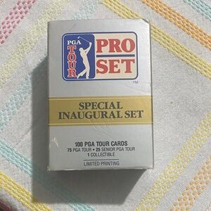 PGA Tour Pro Set Special Inaugural Set - White & Gold Box